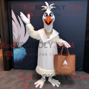 Personaggio mascotte pollo...