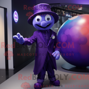 Postava maskota Purple...