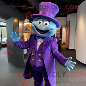 Postava maskota Purple...