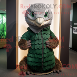 Disfraz de mascota pangolín...