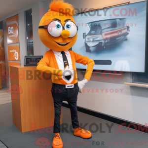Orange Advokat maskot...