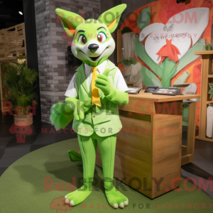 Lime Green Fox...
