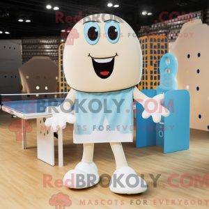 Crème pingpongtafel...