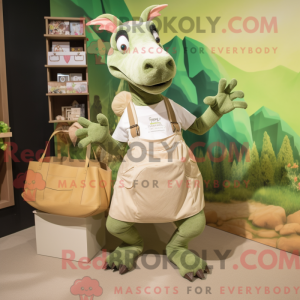Olive Parasaurolophus...