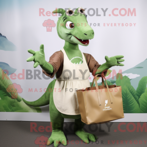 Olive Parasaurolophus...