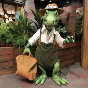 Olive Parasaurolophus...