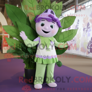 Lavendel boneco de máscara...