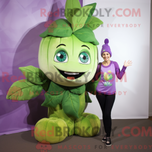 Lavendel boneco de máscara...