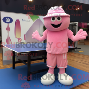 Máscara Rosa Ping Pong Bord...