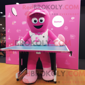 Máscara Rosa Ping Pong Bord...