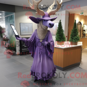 Costume de mascotte d élan...