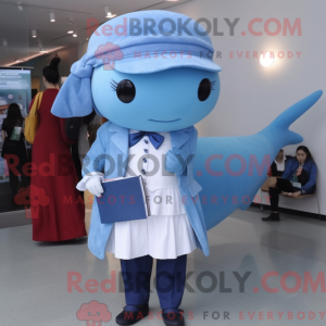 Disfraz de mascota Sky Blue...