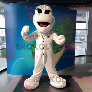 White Python mascot costume...