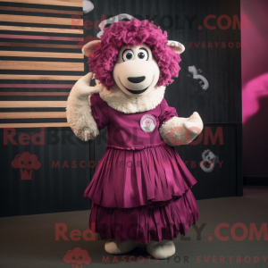 Postava maskota Magenta...
