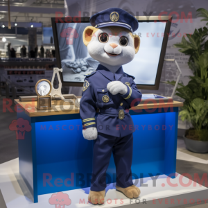Navy Armbånd maskot kostume...