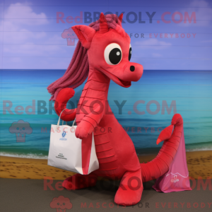 Maskotka Red Seahorse...