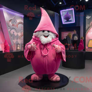 Maskottchenkostüm Pink...