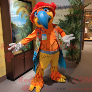 Personaggio mascotte Ara...
