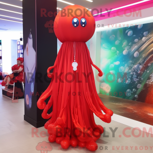 Personaggio mascotte medusa...