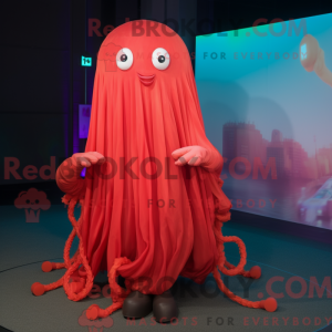 Personaggio mascotte medusa...