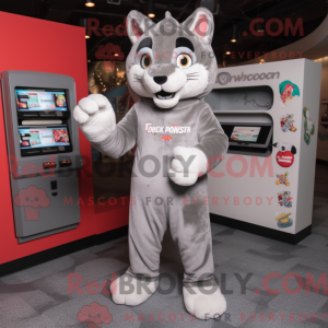 Costume mascotte de Bobcat...