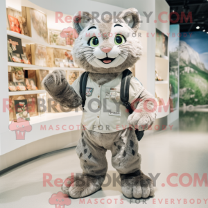Costume mascotte de Bobcat...
