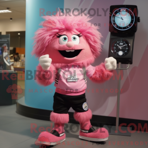 Disfraz de mascota de reloj...