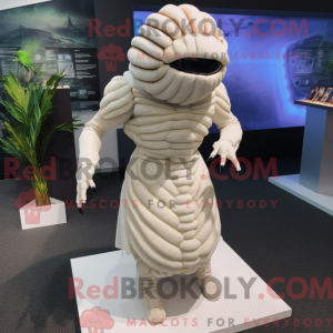 Hvit trilobitt...