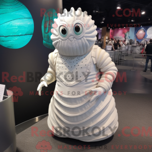 Hvit trilobitt...