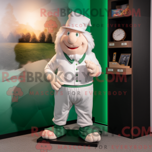 White Leprechaun Hat...