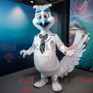 Costume de mascotte de paon...
