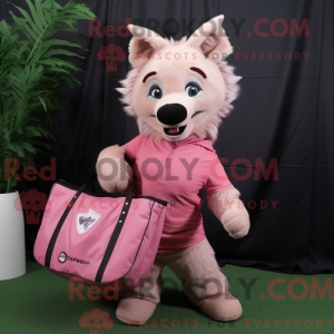 Maskottchenkostüm Rosa...