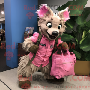 Maskottchenkostüm Rosa...