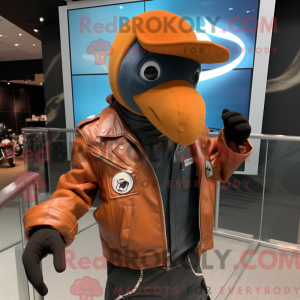 Rust Dolphin maskot drakt...