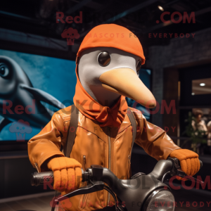 Rust Dolphin maskot drakt...