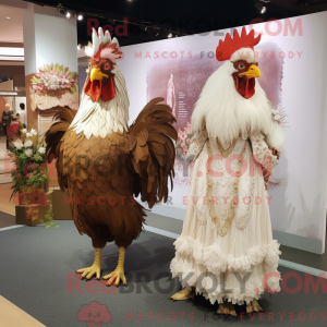 Costume mascotte de coq...