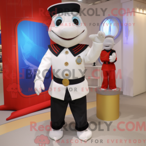 White Ring Master maskot...