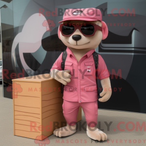 Máscara Rosa Mongoose com...