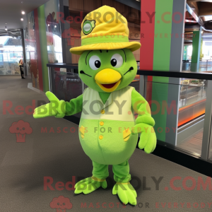 Disfraz de mascota de pollo...