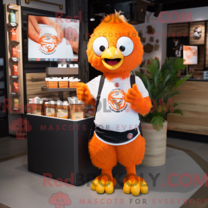 Orange Chicken Maskottchen...