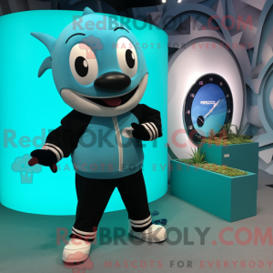 Disfraz de mascota orca...