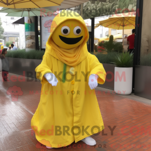 Lemon Yellow Falafel mascot...