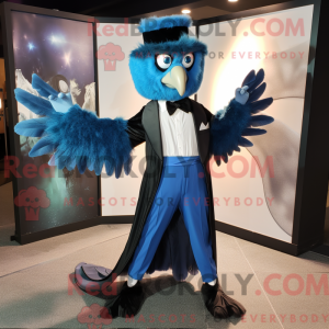 Mascotte de harpie bleue...
