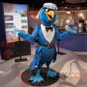 Mascotte de harpie bleue...