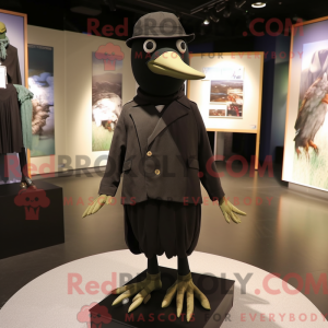 Olive Blackbird maskot...