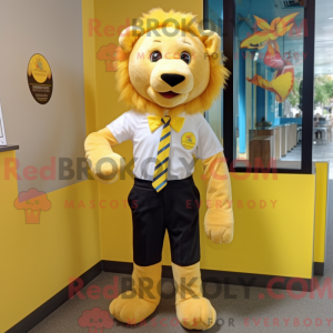 Costume de mascotte de Lion...