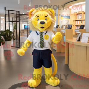 Lemon Yellow Tamer Lion...