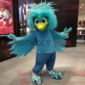 Cyan Harpy máscara de...