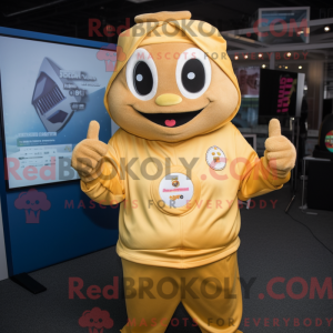 Personaggio mascotte Gold...