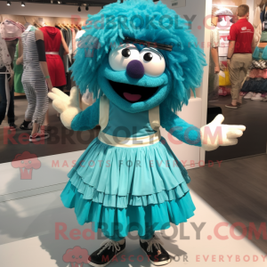 Turkis Men maskot kostume...